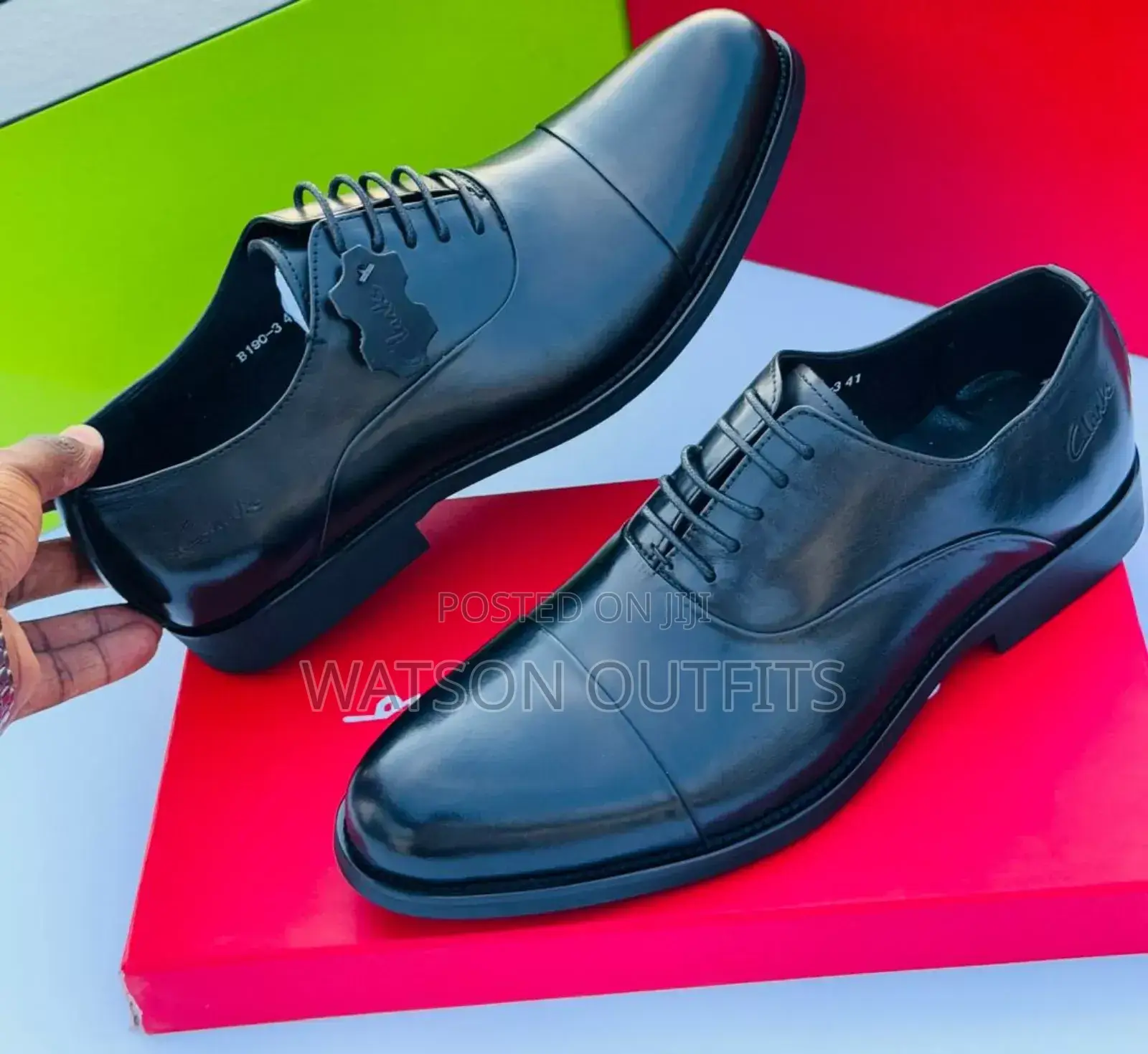 Clarks Leather Shoes New Original Footwears