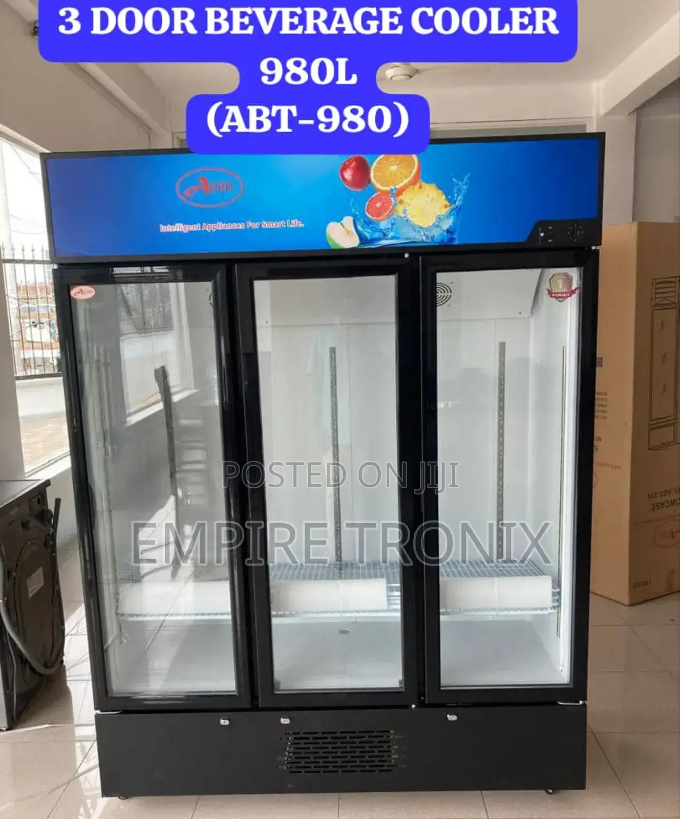 AERO Triple Door Beverage Cooler 980L