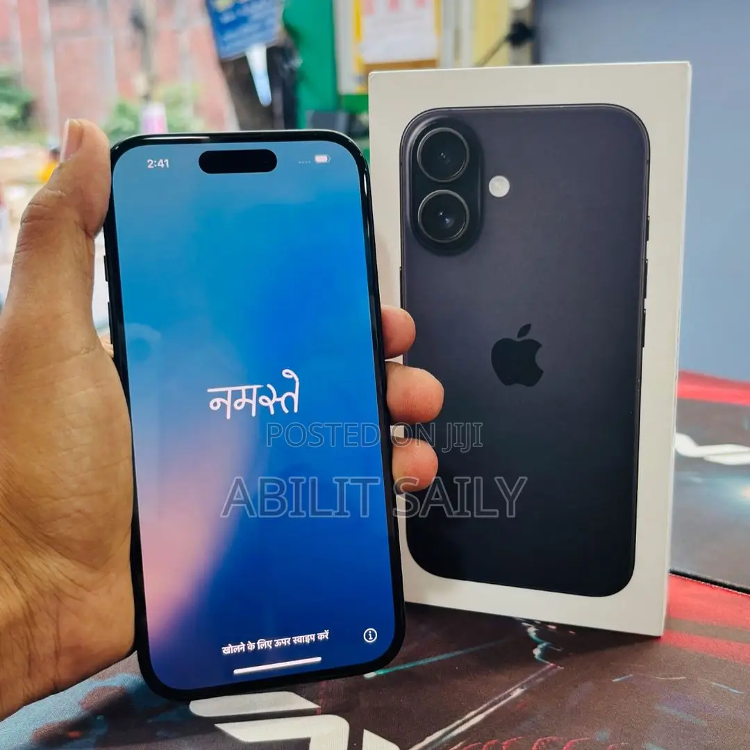 New Apple iPhone 16 128 GB Black
