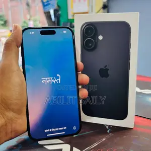 New Apple iPhone 16 128 GB Black