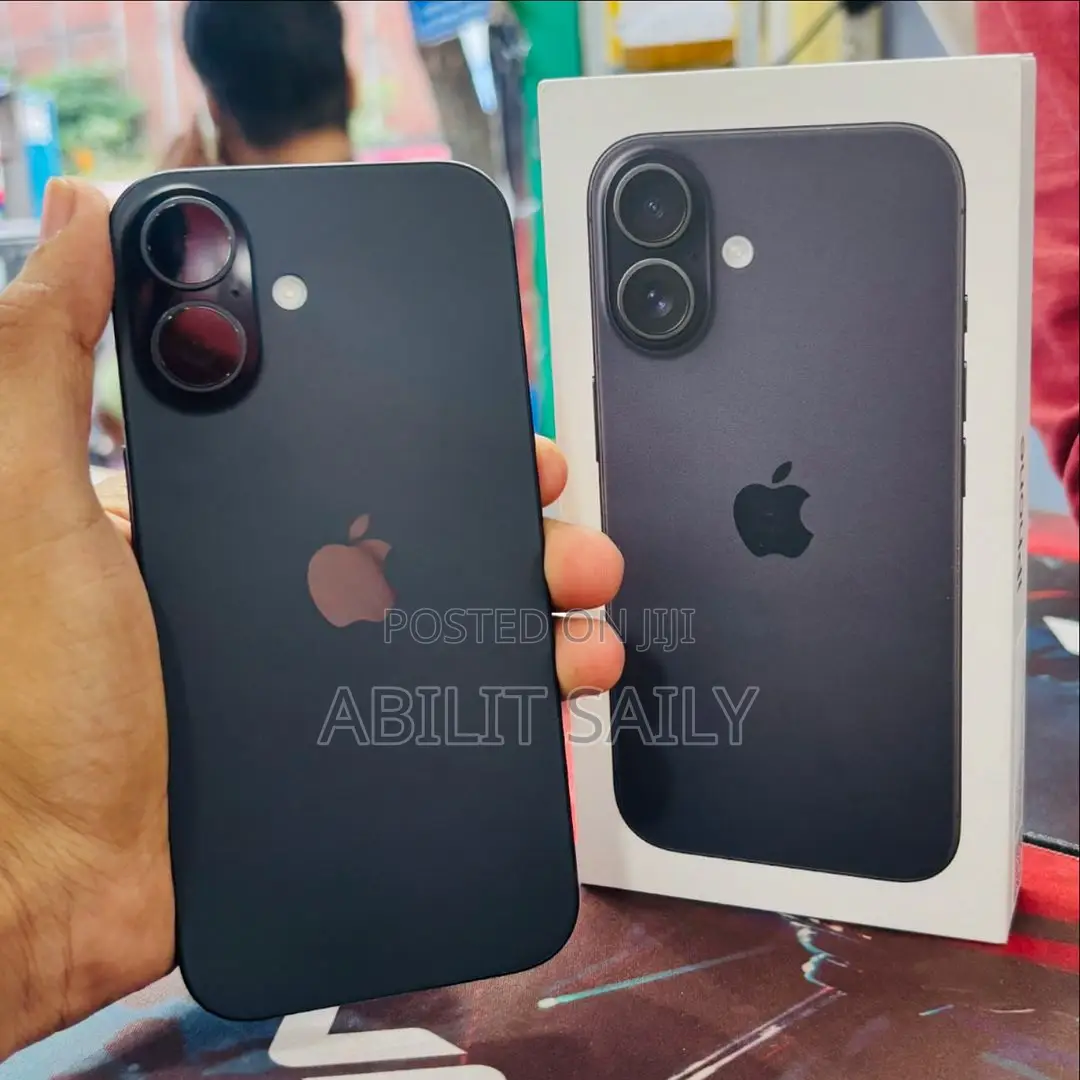 New Apple iPhone 16 128 GB Black