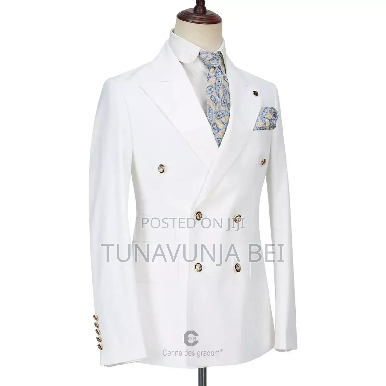 White Men Suit