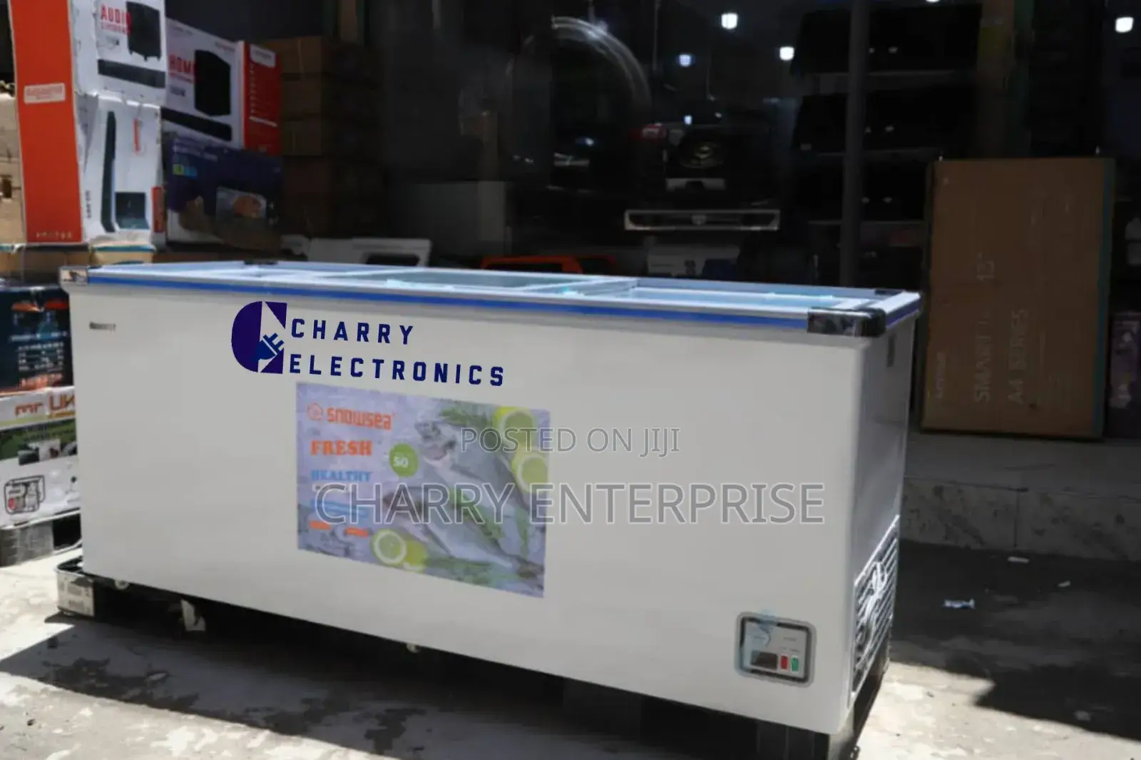 SNOWSEA Showcase FREEZER With High Capacity of Cooling 600L