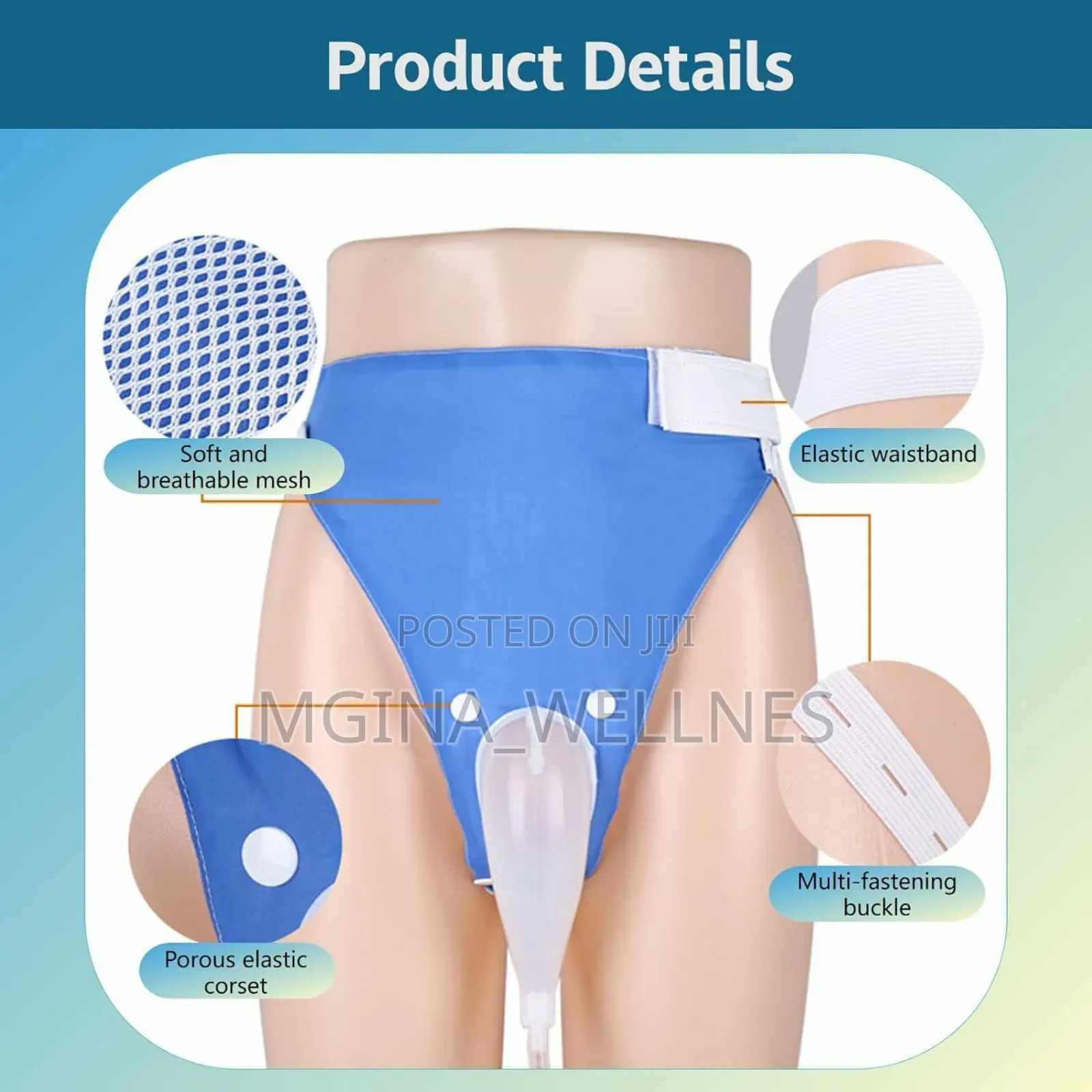 Silicone Urine Collector (Kifaa Cha Kusaidia Mgonjwa Kukojoa