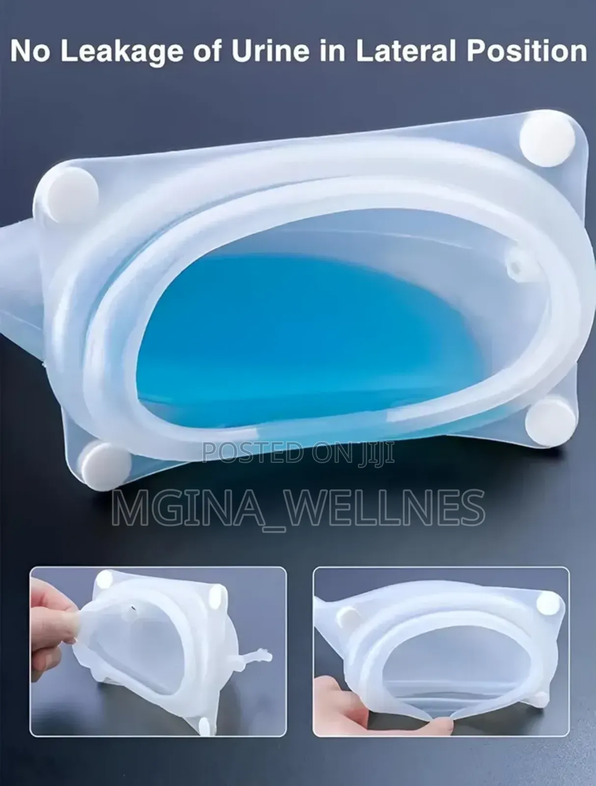 Silicone Urine Collector (Kifaa Cha Kusaidia Mgonjwa Kukojoa