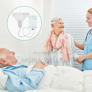 Silicone Urine Collector (Kifaa Cha Kusaidia Mgonjwa Kukojoa