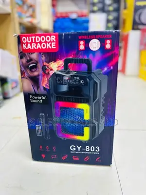 Power Sound Speaker Ya Matangazo Outdoor Karaoke  Ni Imara