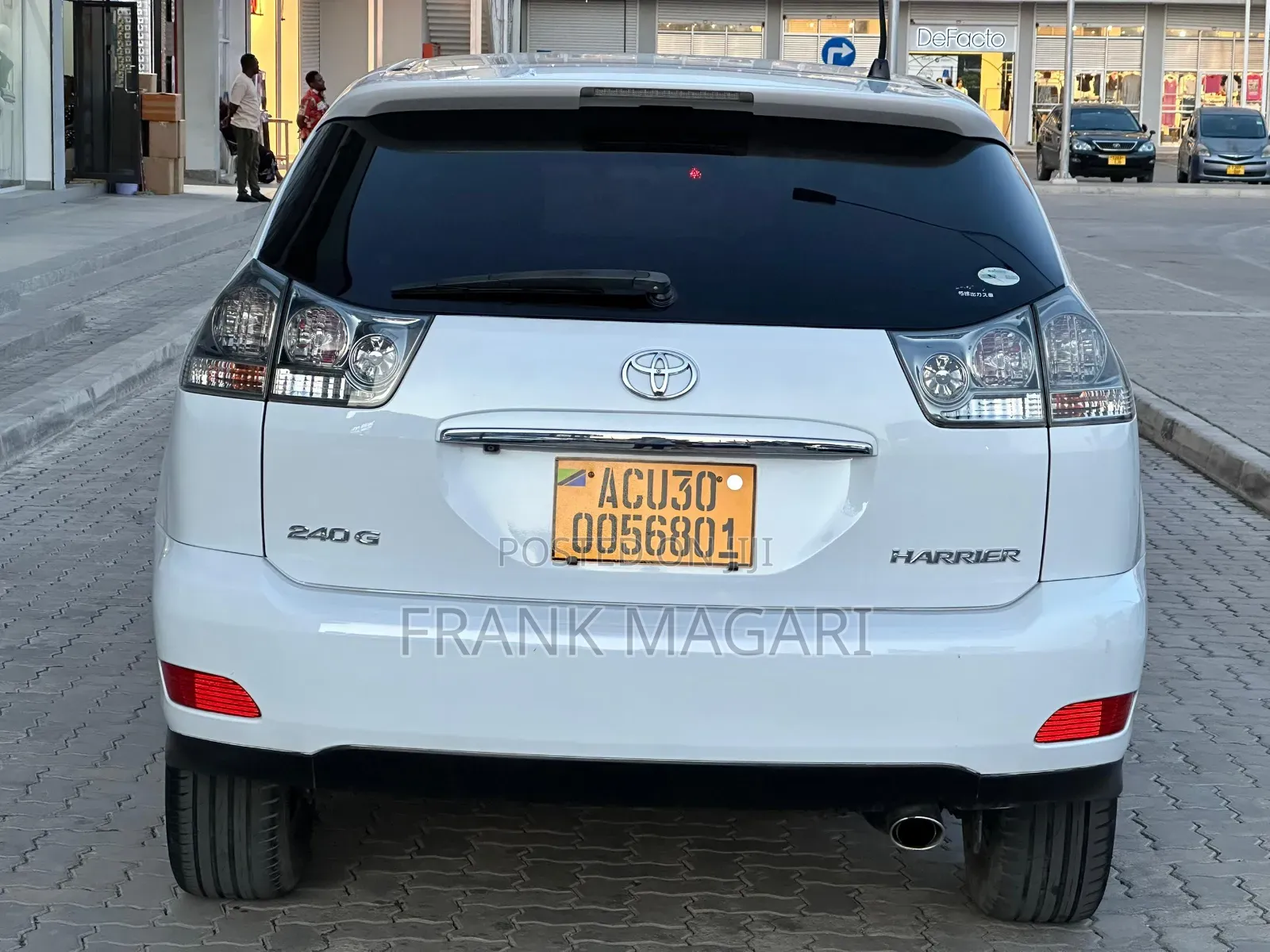 Toyota Harrier 2005 White
