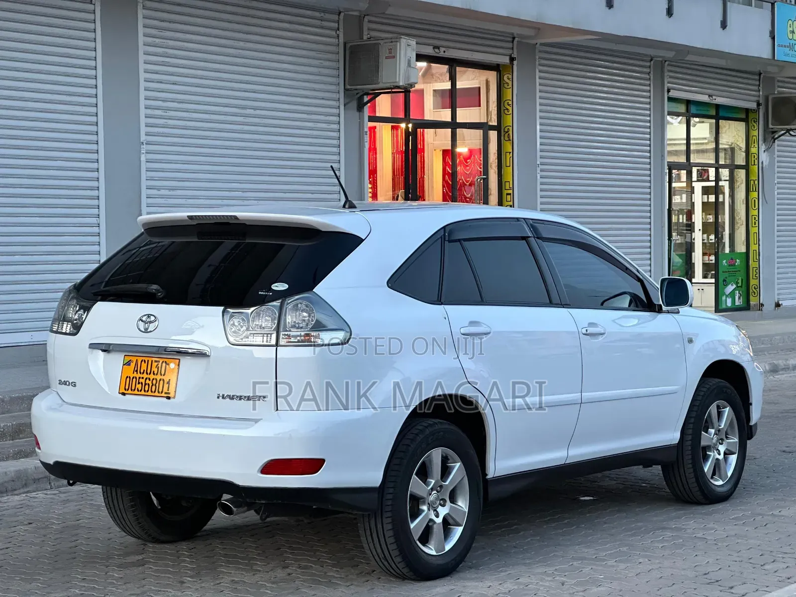 Toyota Harrier 2005 White