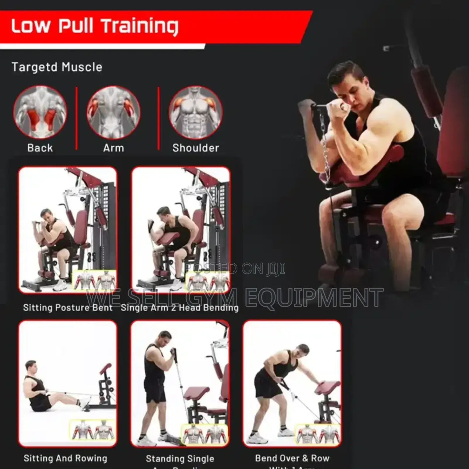 Multigunctional Home Gym Station