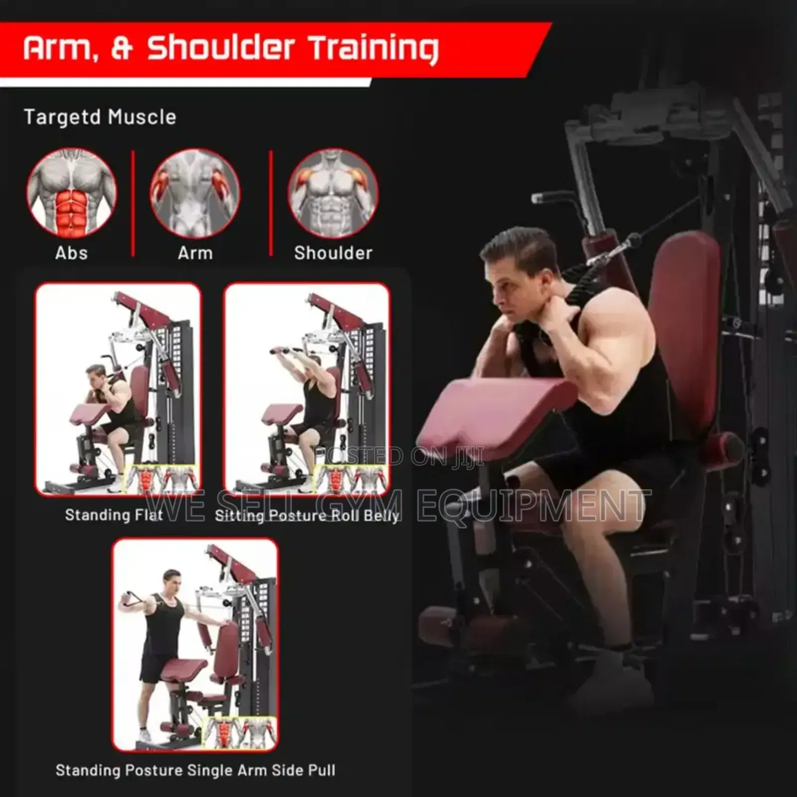 Multigunctional Home Gym Station