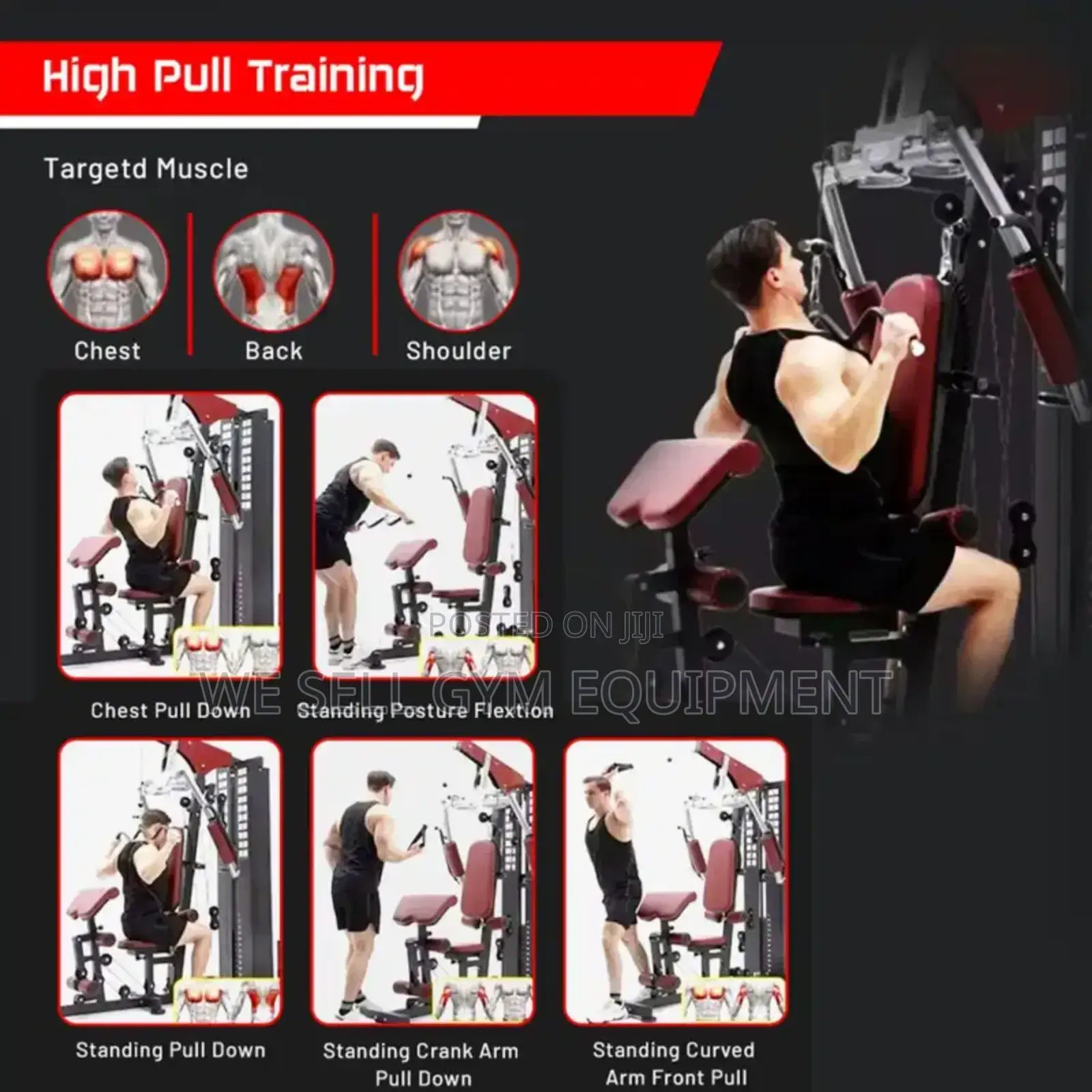 Multigunctional Home Gym Station
