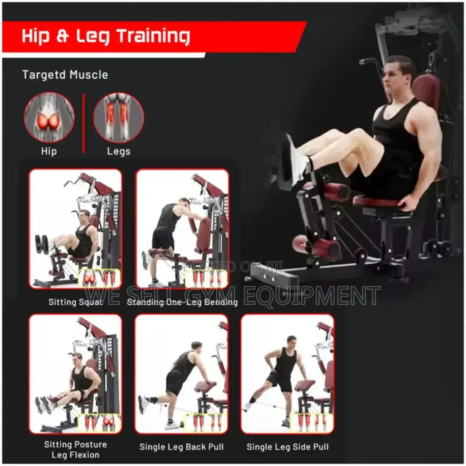 Multigunctional Home Gym Station