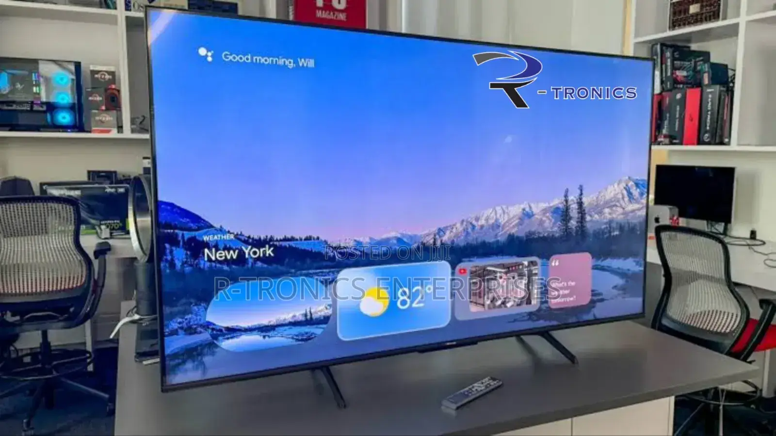Hisense 75" ULED TV Smart UHD Mini LED Google