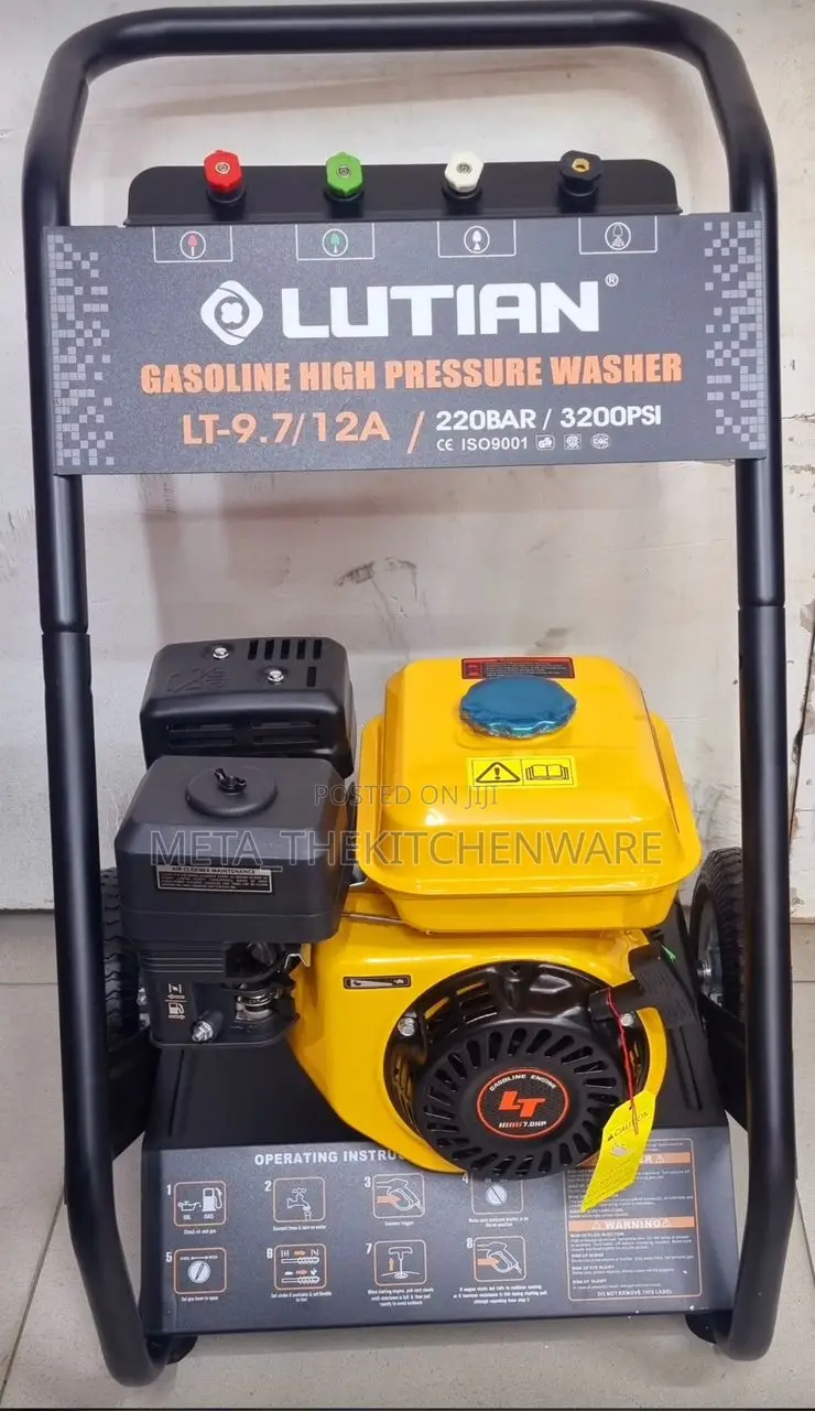 Lutian Gasoline High Pressure Washer 3200psi 220bar