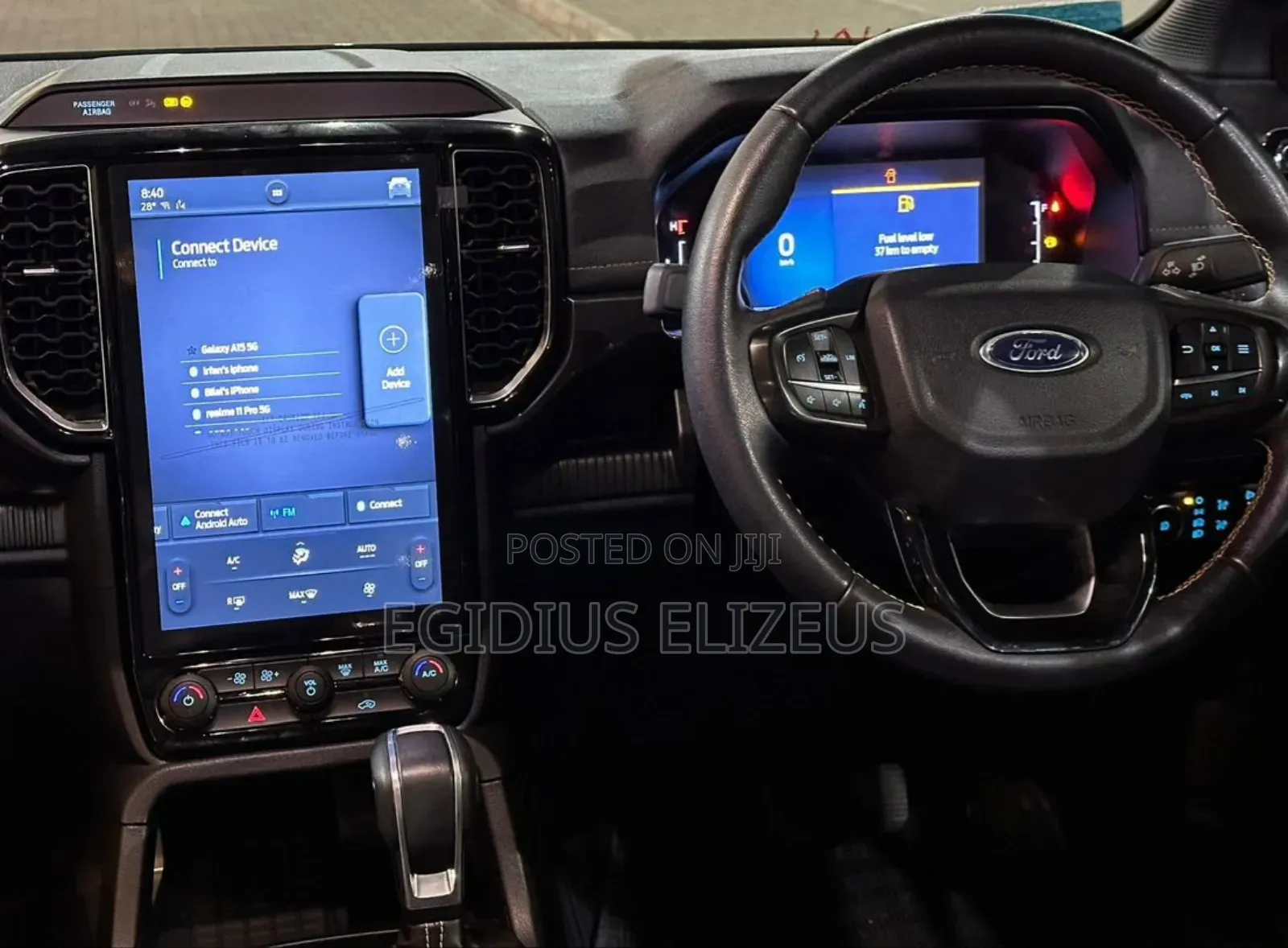 Ford Ranger Wildtrak 2023 Black