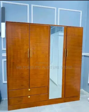 Kabati Milango Minne Classic Sana Rangi Mbao 