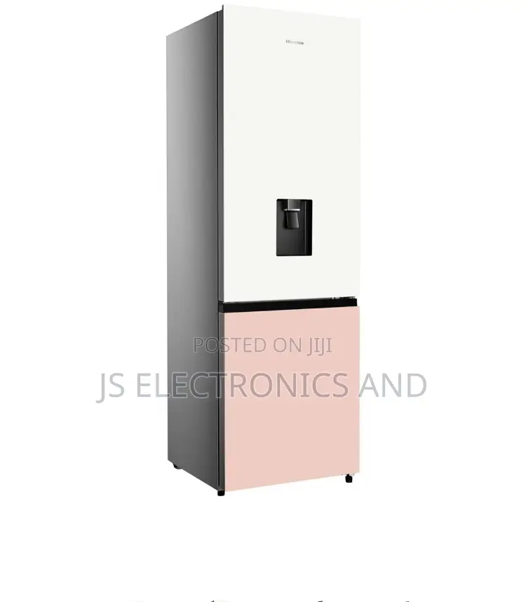 Hisense 350L Double Door H450 -WD Refrigerator - Pink Color