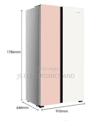 Hisense Fridge Side by Side Liter 509 Imara Inatumia Umeme