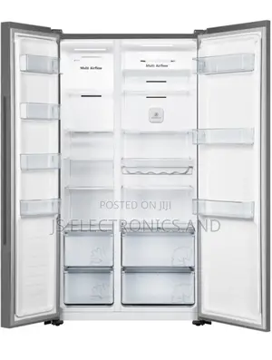 Hisense Fridge Side by Side Liter 509 Imara Inatumia Umeme