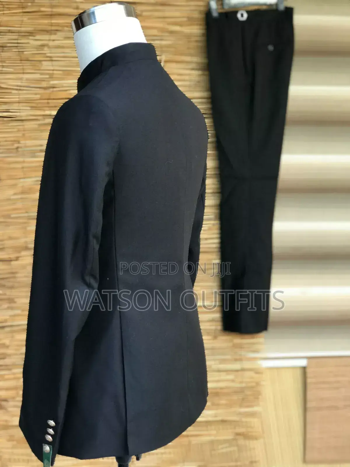 New Version Black Safari Suits