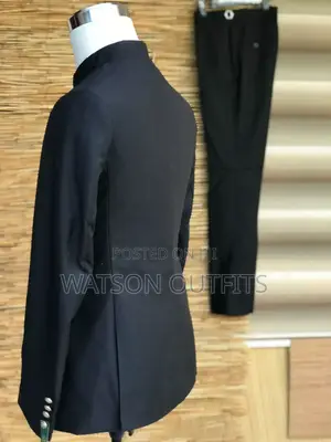 New Version Black Safari Suits