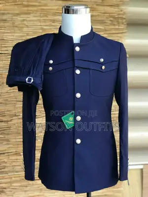New Darkblue Safari/Kaunda Suits Og