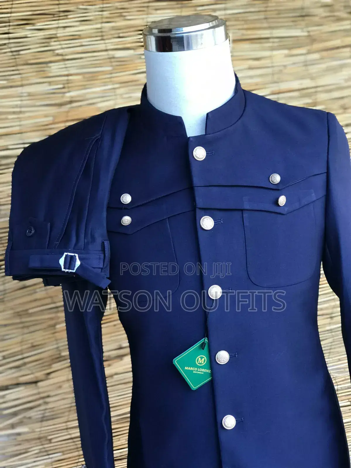 New Darkblue Safari/Kaunda Suits Og