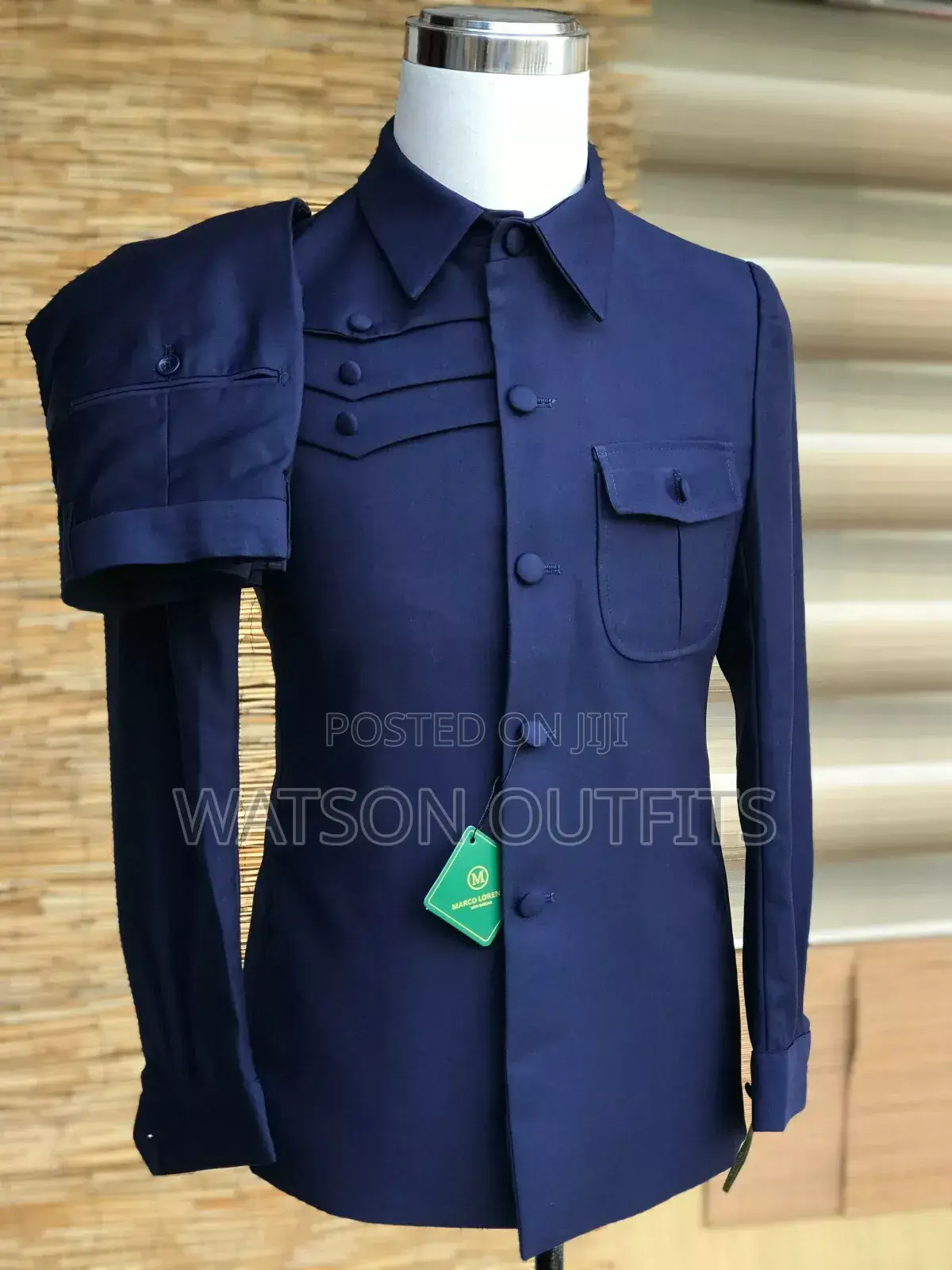 New Darkblue Safari/Kaunda Suits Og