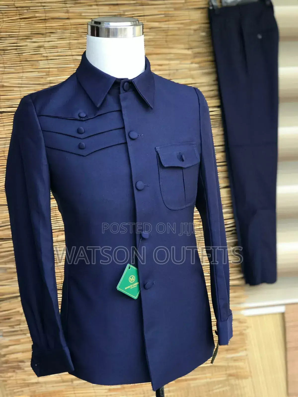 New Darkblue Safari/Kaunda Suits Og