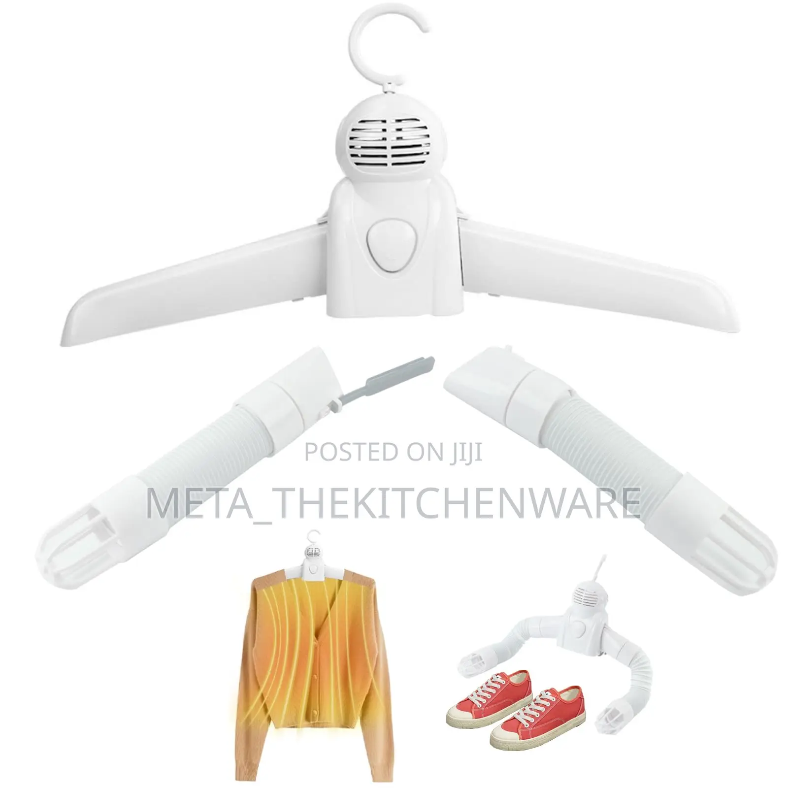 Portable Electric Clothes and Shoes Dryer