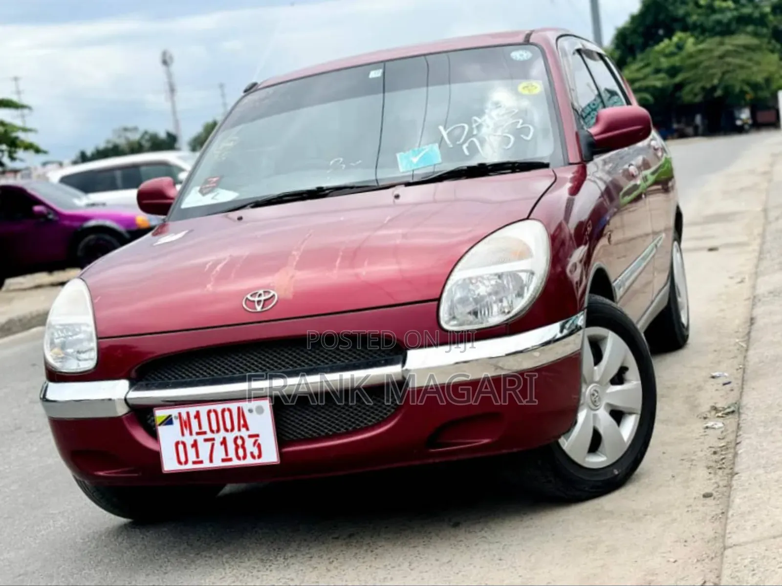 Toyota Duet 1999 Burgundy