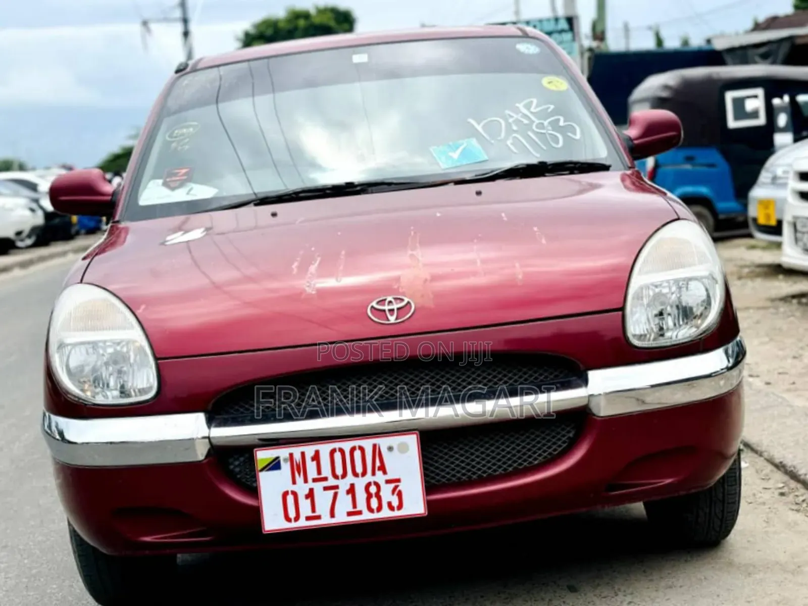 Toyota Duet 1999 Burgundy