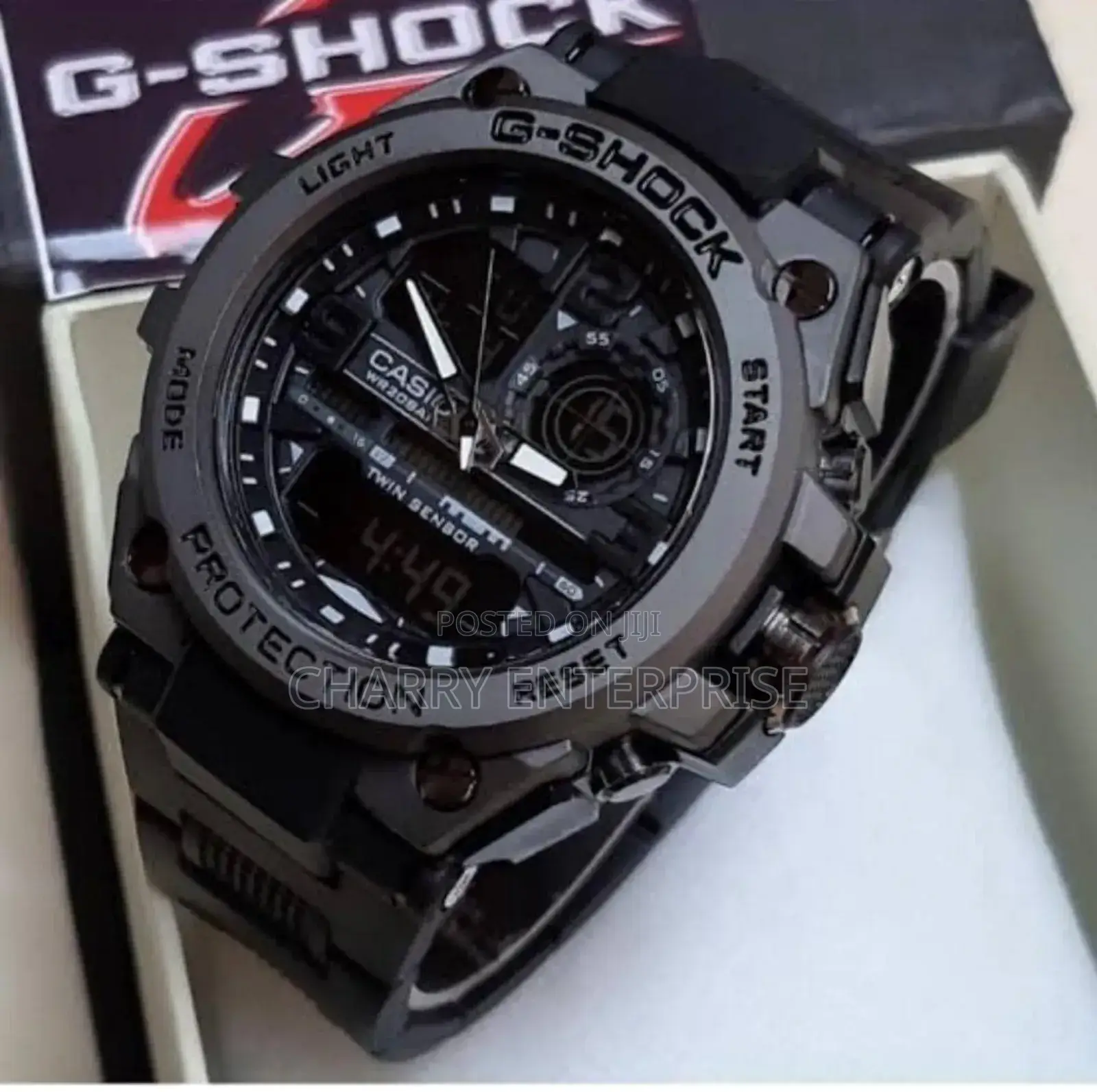 G Shork Dual Watch With Alarm and Stop Watch Water Resistant