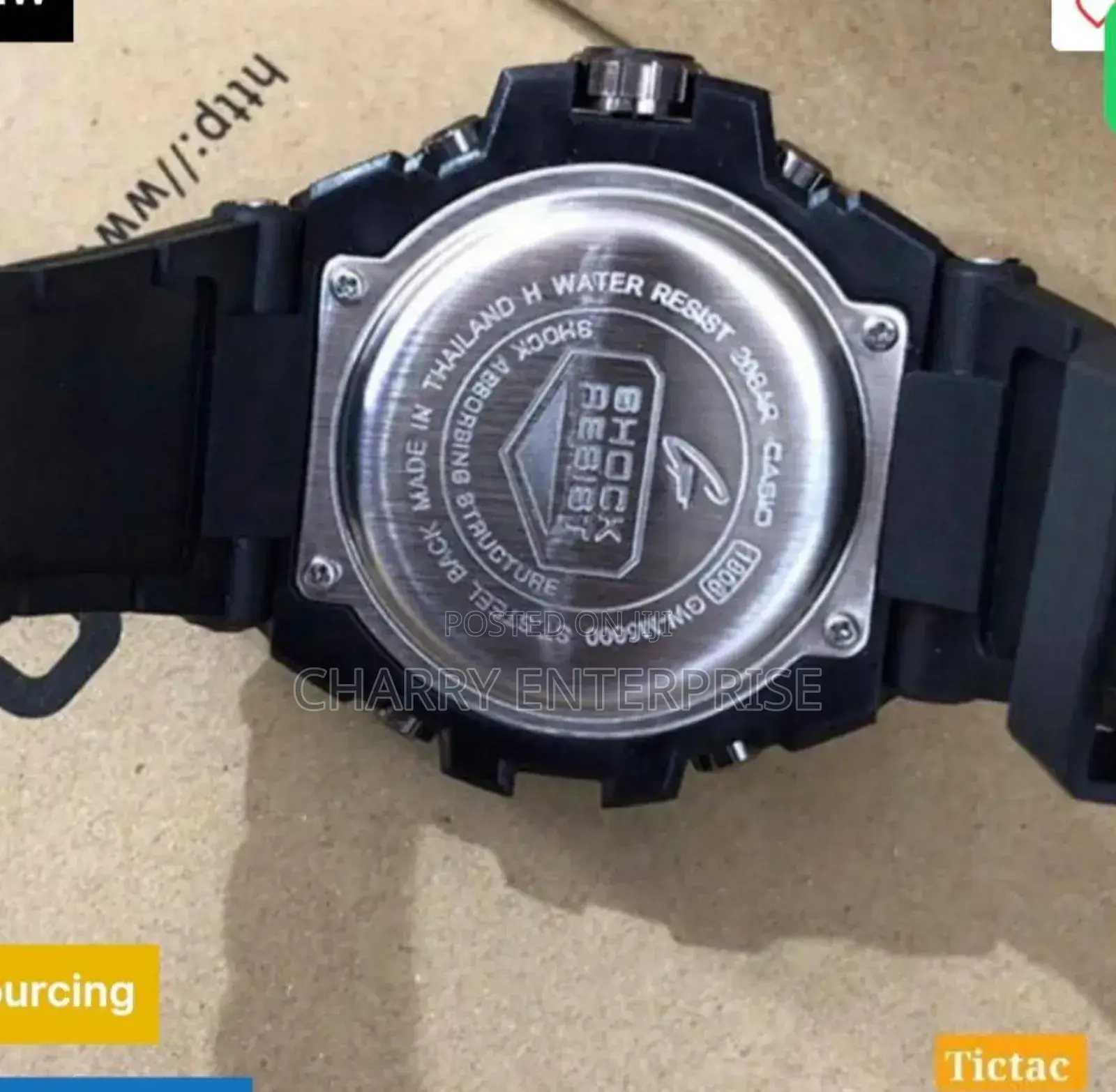 G Shork Dual Watch With Alarm and Stop Watch Water Resistant