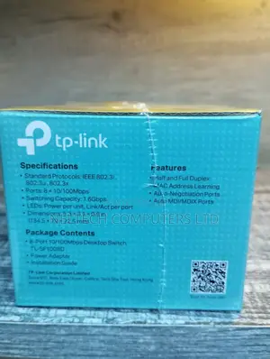 Tp Link 8 Ports Switch