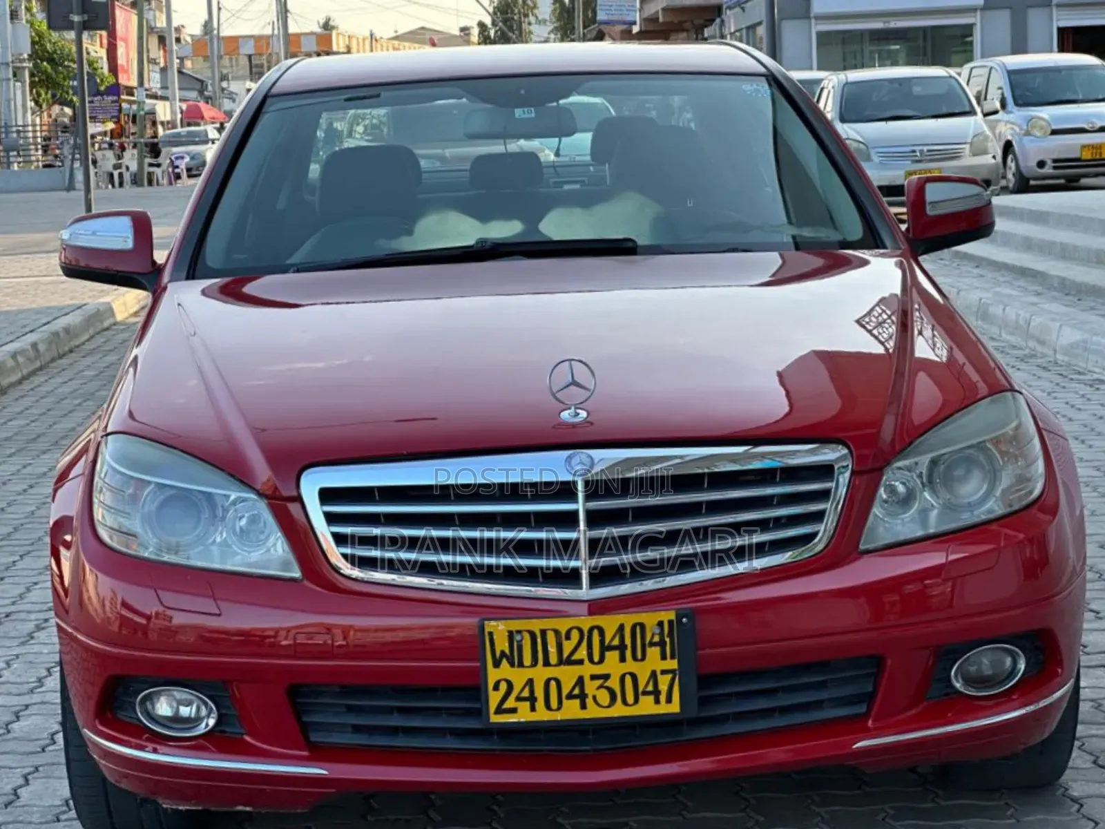 Mercedes-Benz C200 2007 Red