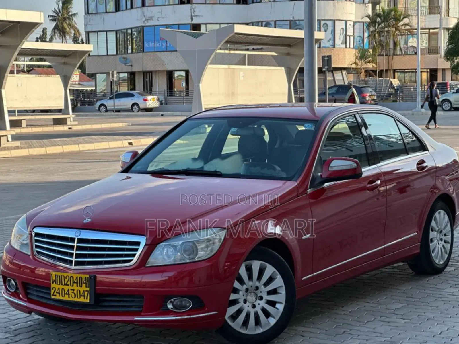 Mercedes-Benz C200 2007 Red