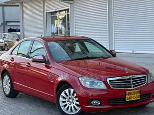 Mercedes-Benz C200 2007 Red