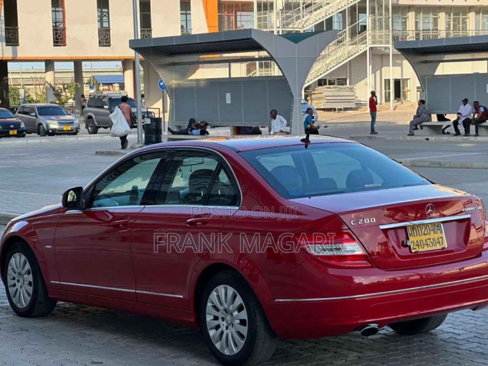 Mercedes-Benz C200 2007 Red