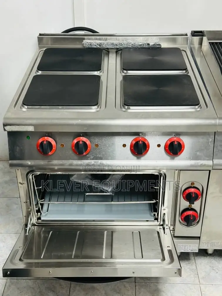 4 Electric Hotplate With Oven