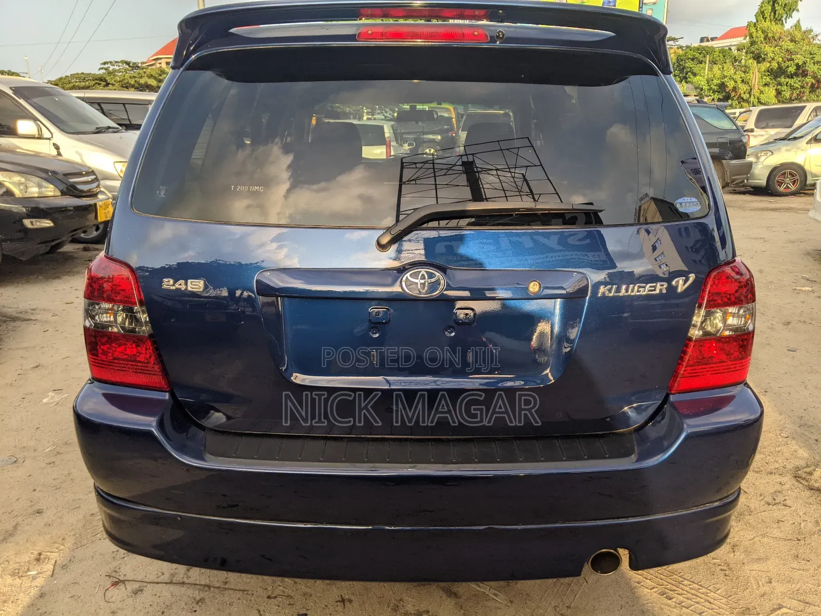 Toyota Kluger 2004 Blue
