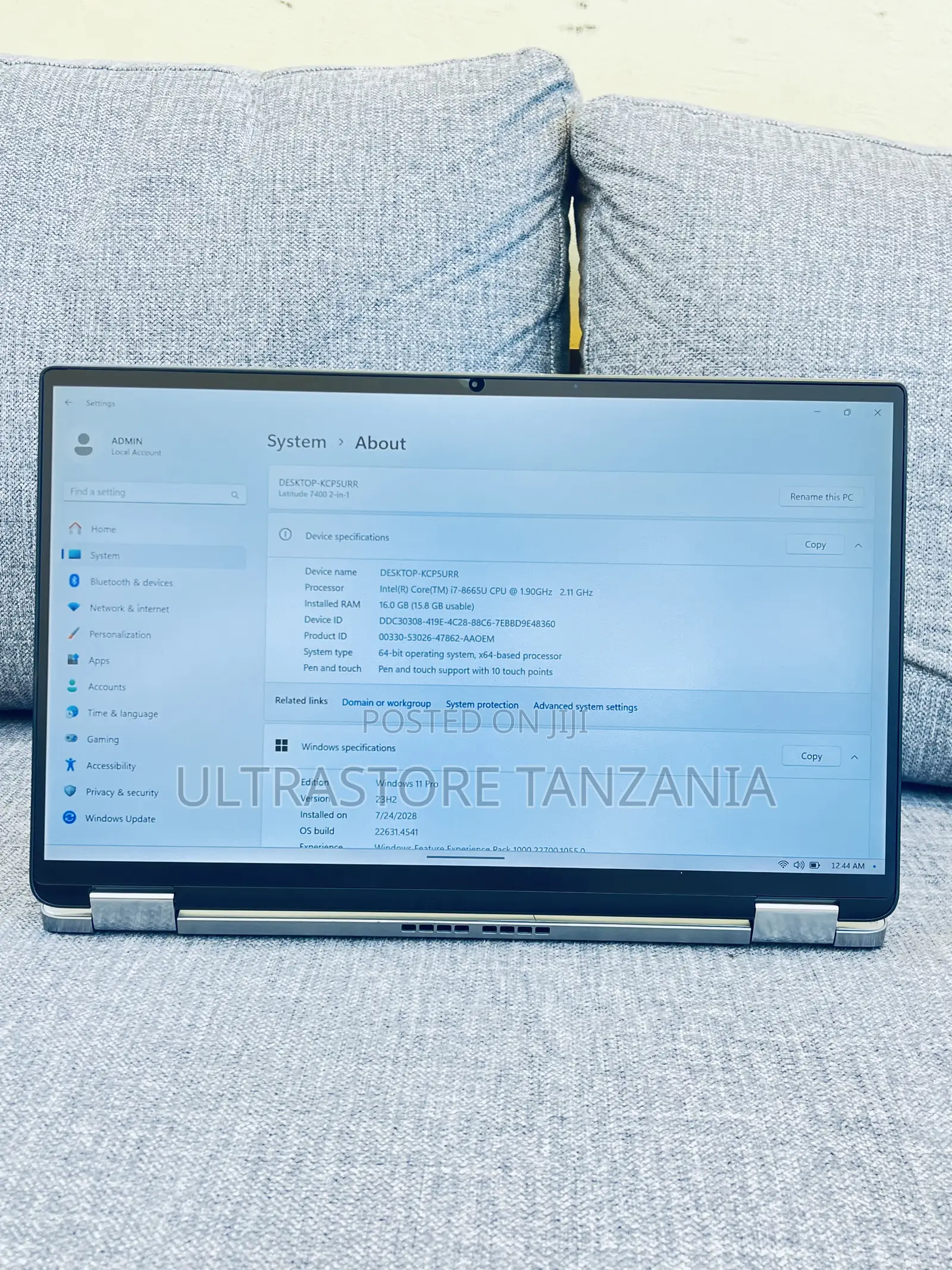 New Laptop Dell Latitude 7400 16GB Intel Core I7 SSD 512GB