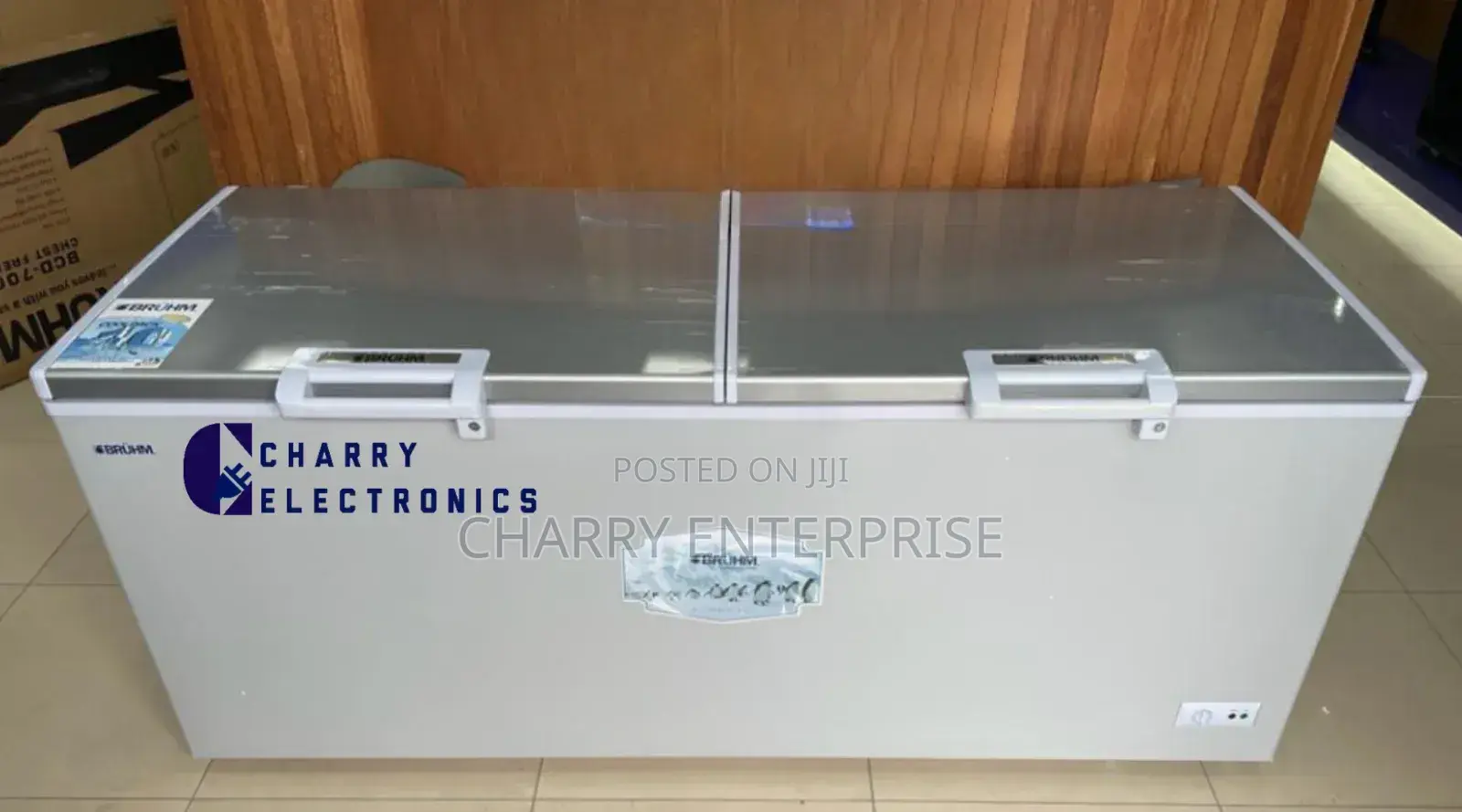 Bruhm Chest Freezer Milango Miwili BCD 700M Capacity:- 658L