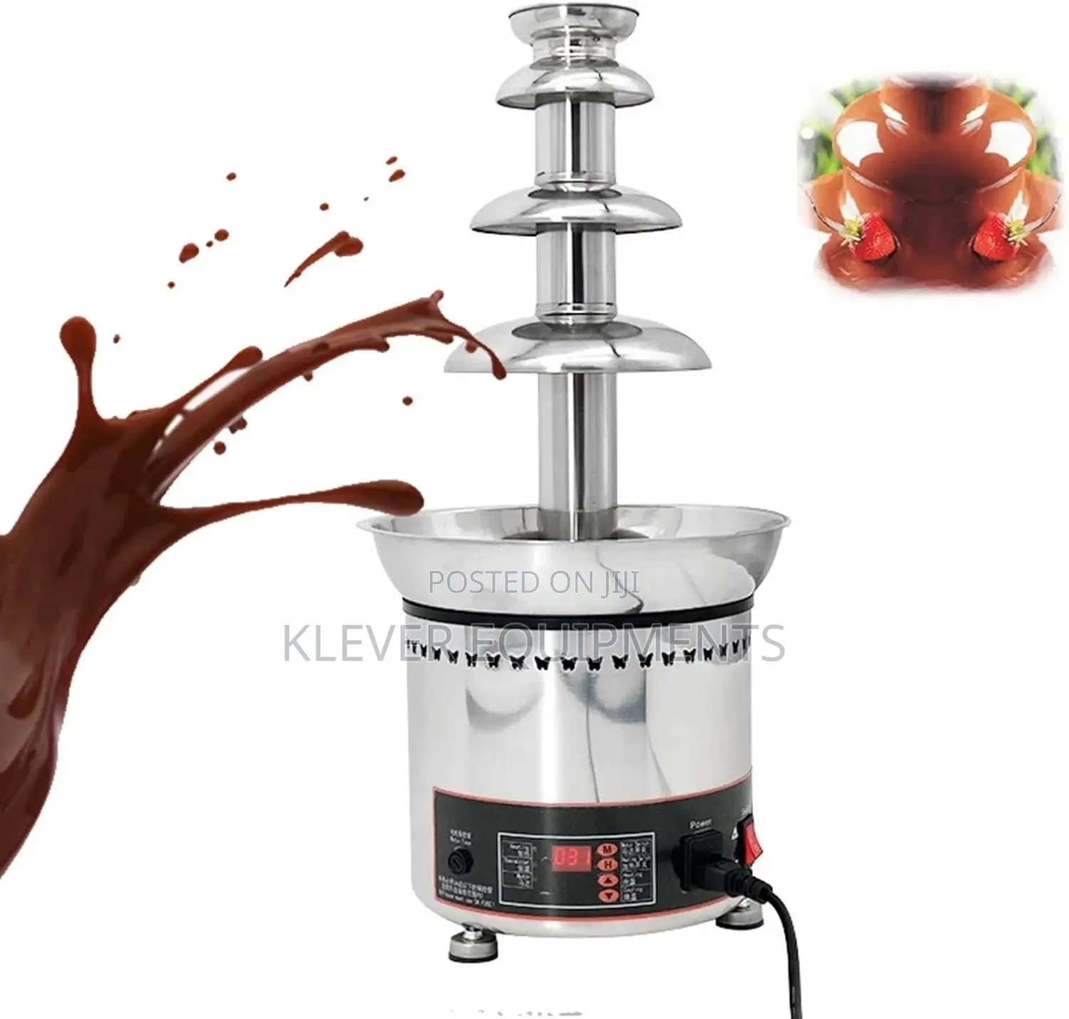 3 Layers Chocolate Fountain