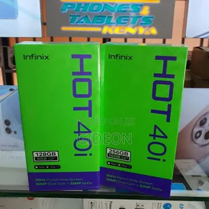 New Infinix Hot 40i 128 GB Black