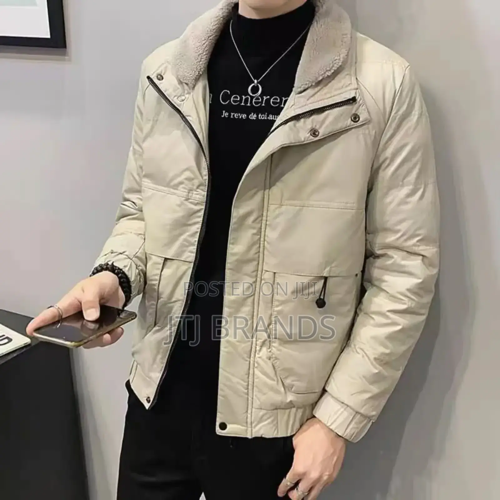 New Fashion Leather Coat
