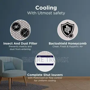 Hindware Snowcrest CLEFT 17L Personal Air Cooler