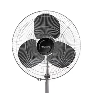 Hindware Exceto Black 500 Mm Pedestal Fan