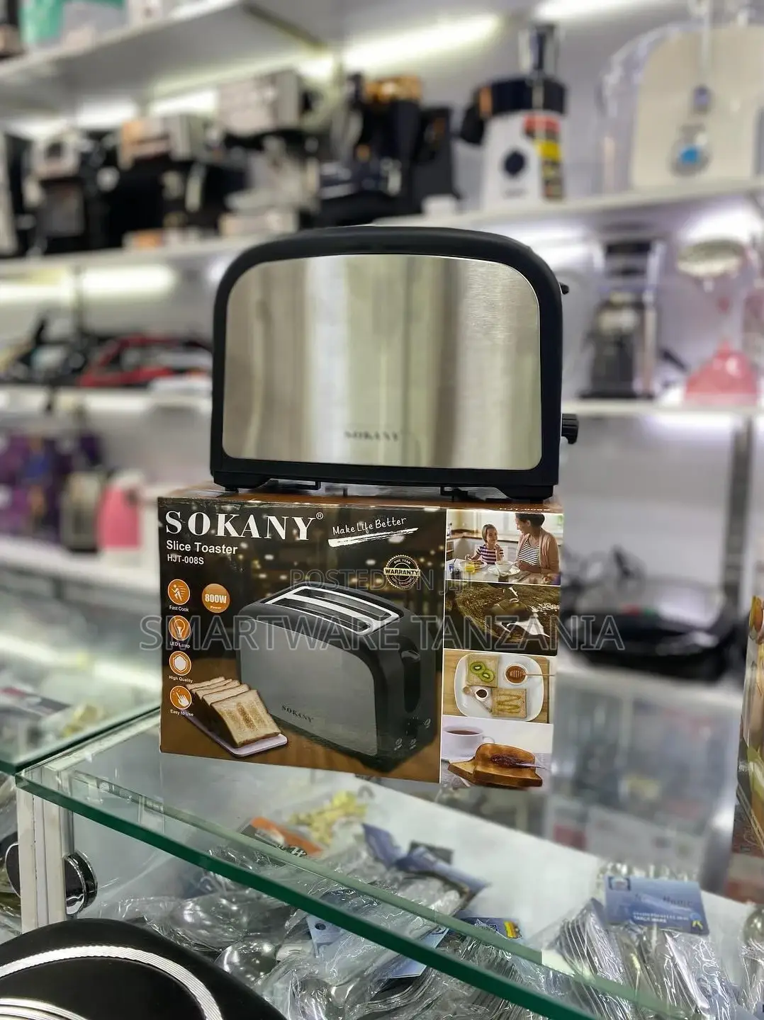 2 Slice Automatic Pop Up Electric Toaster | 7 Heating Modes